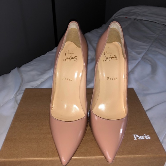 Louboutin So Kate Nude 120 Patent - Picture 6 of 8